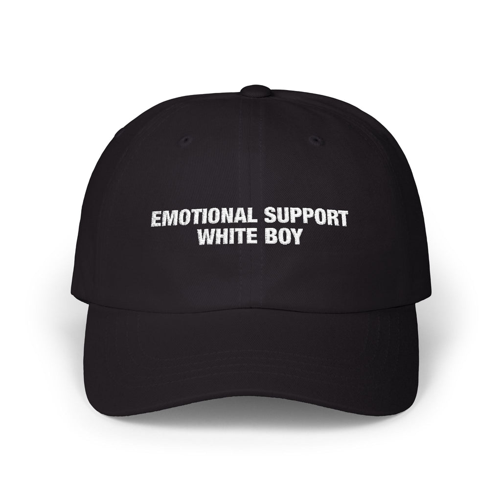 Emotional Support White Boy Hat