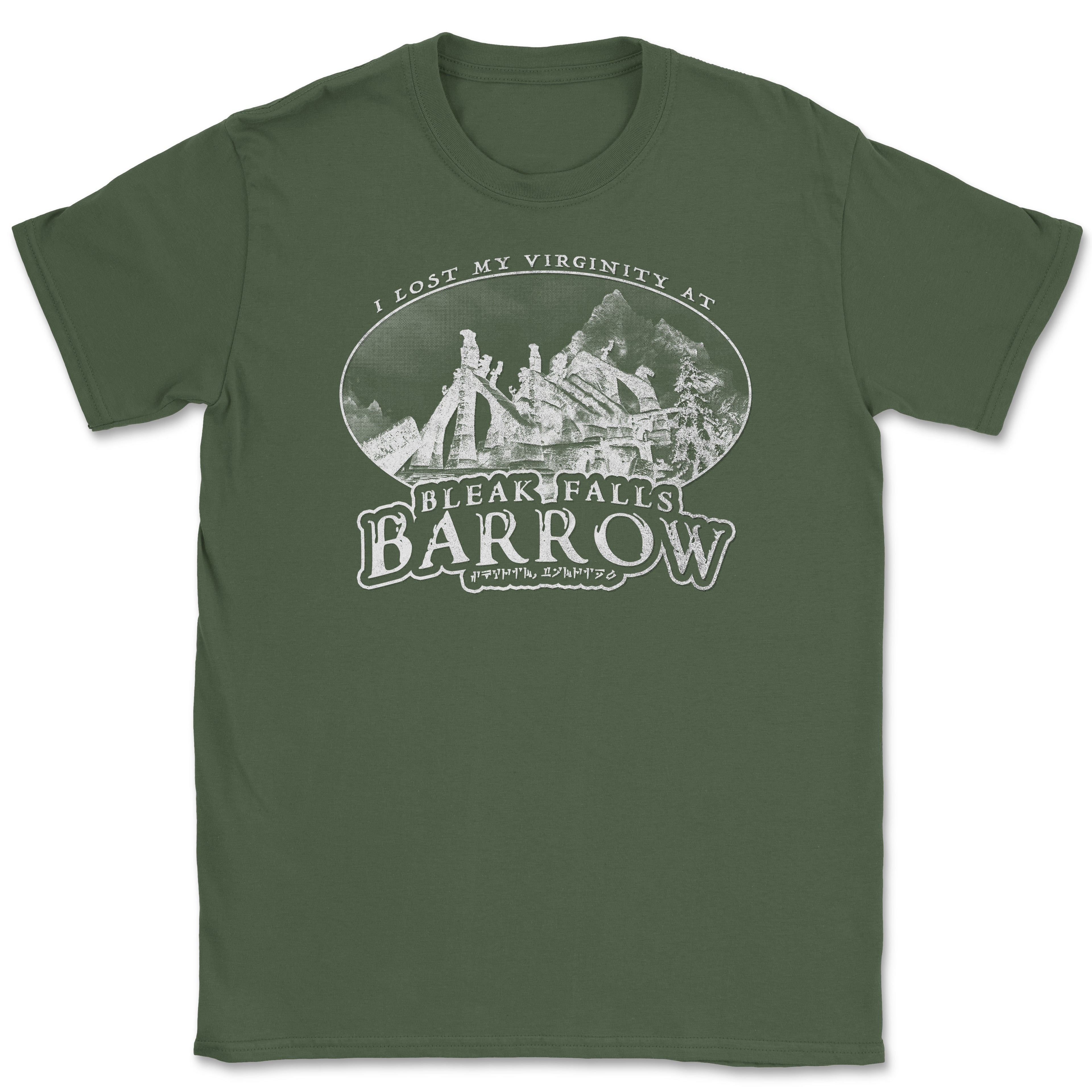I lost my virginity at Bleak Falls Barrow Unisex Shirt