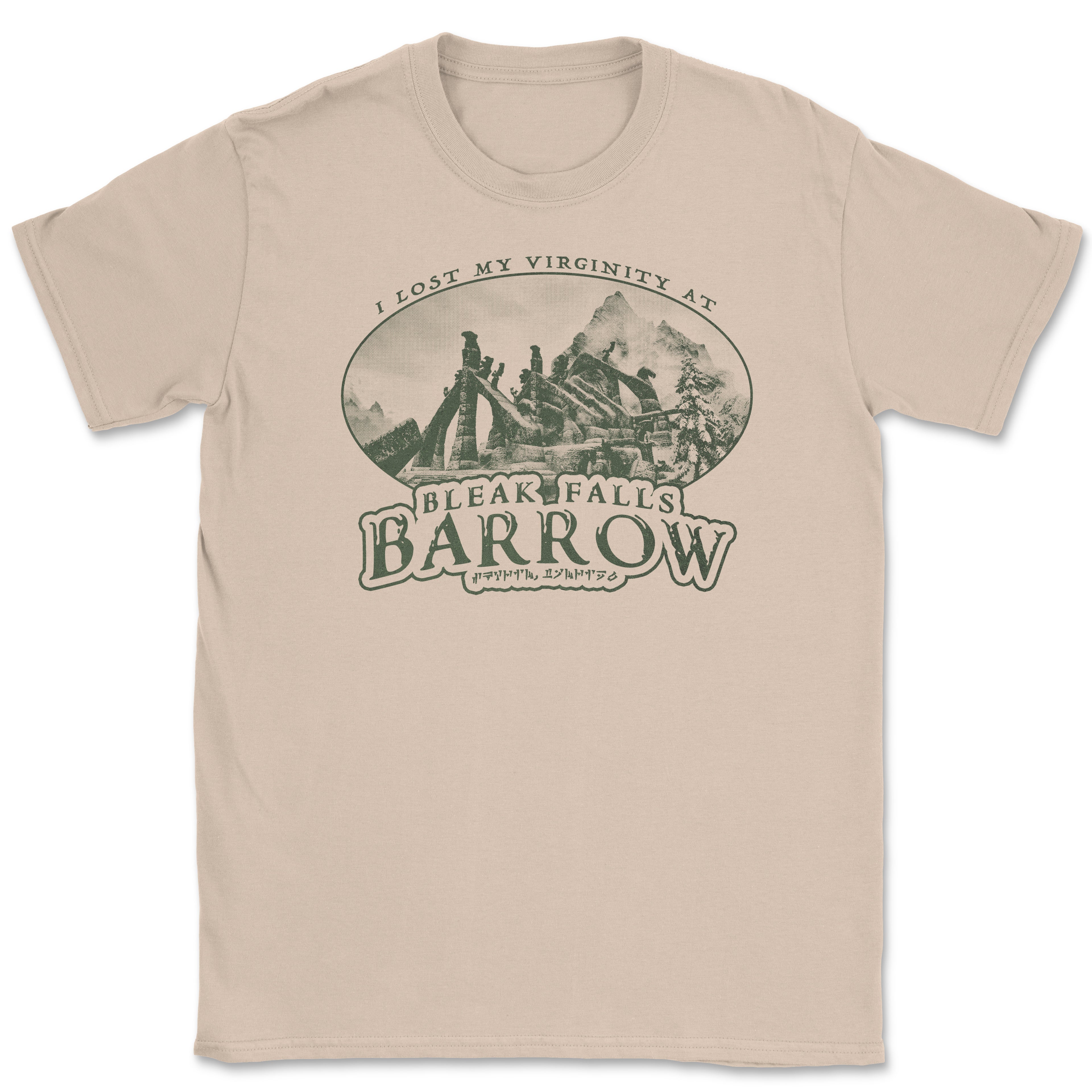 I lost my virginity at Bleak Falls Barrow Unisex Shirt