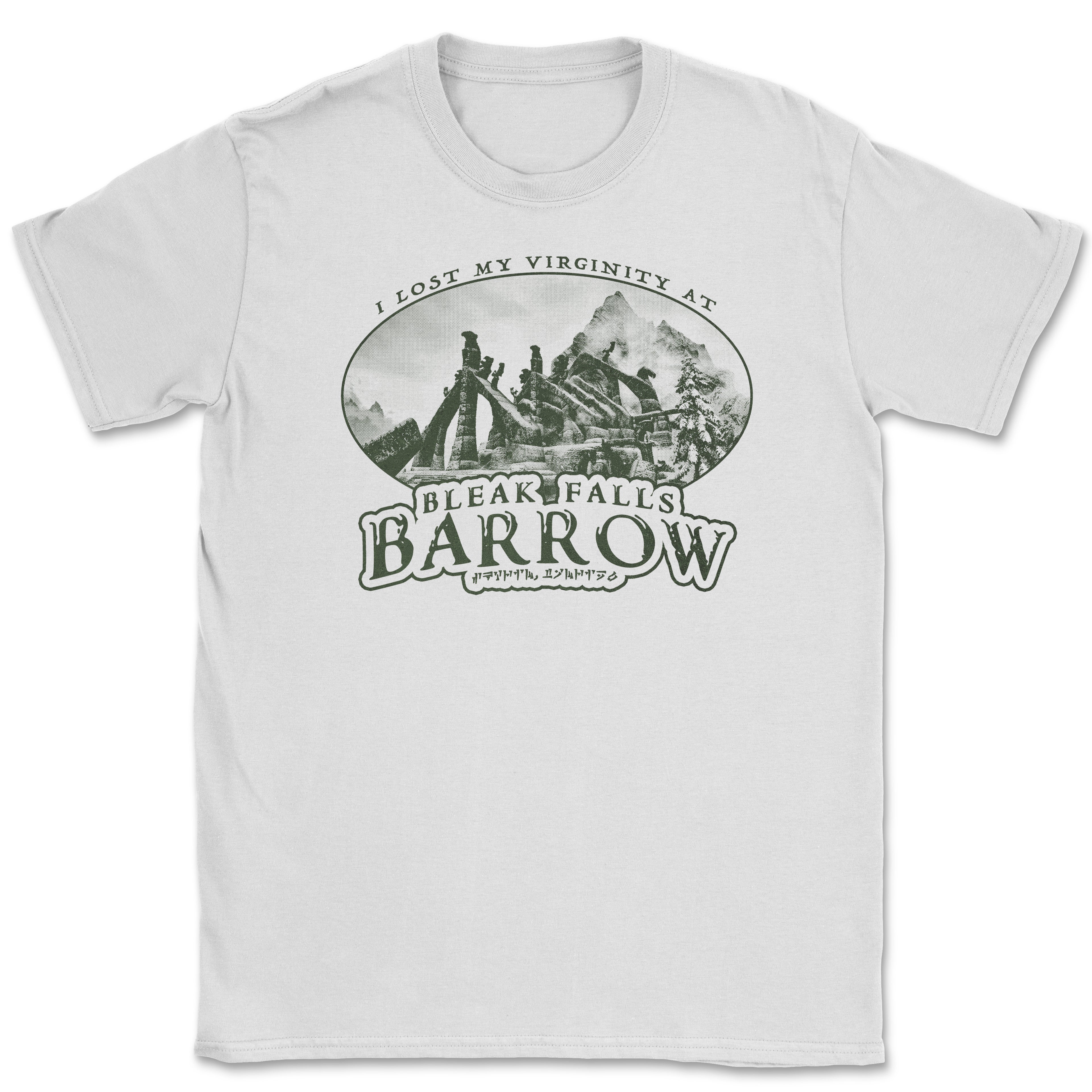 I lost my virginity at Bleak Falls Barrow Unisex Shirt