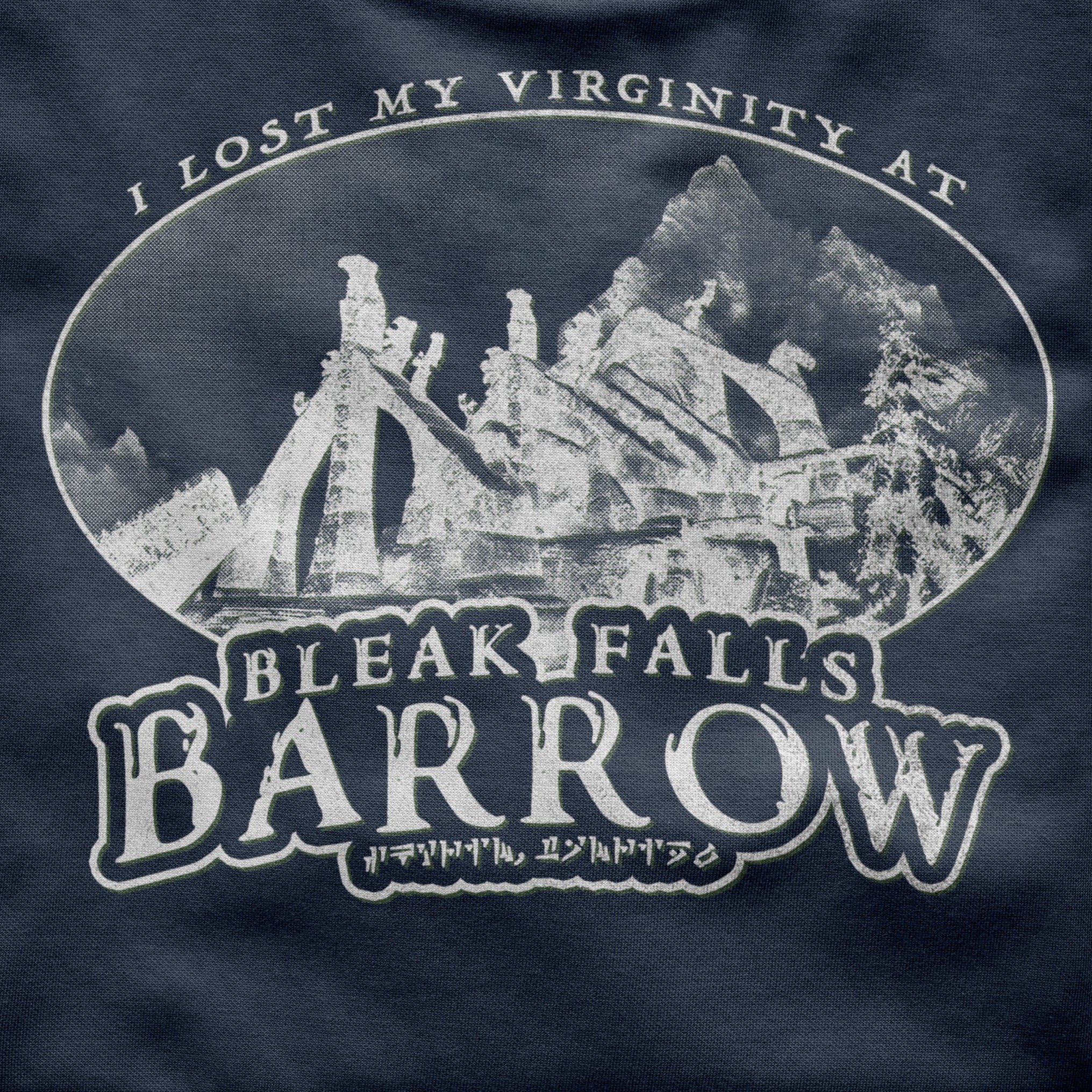 I lost my virginity at Bleak Falls Barrow Unisex Shirt