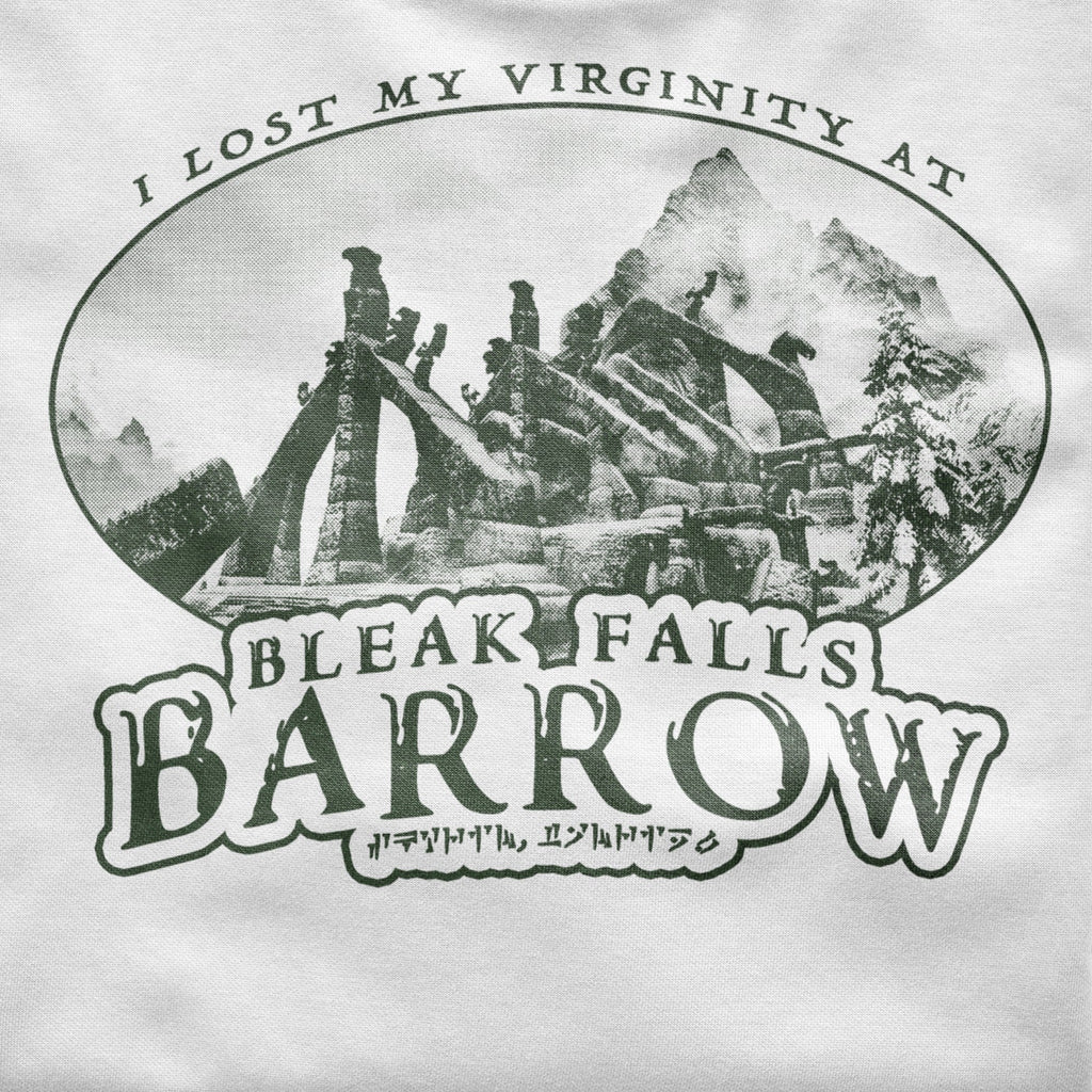 I lost my virginity at Bleak Falls Barrow Unisex Shirt