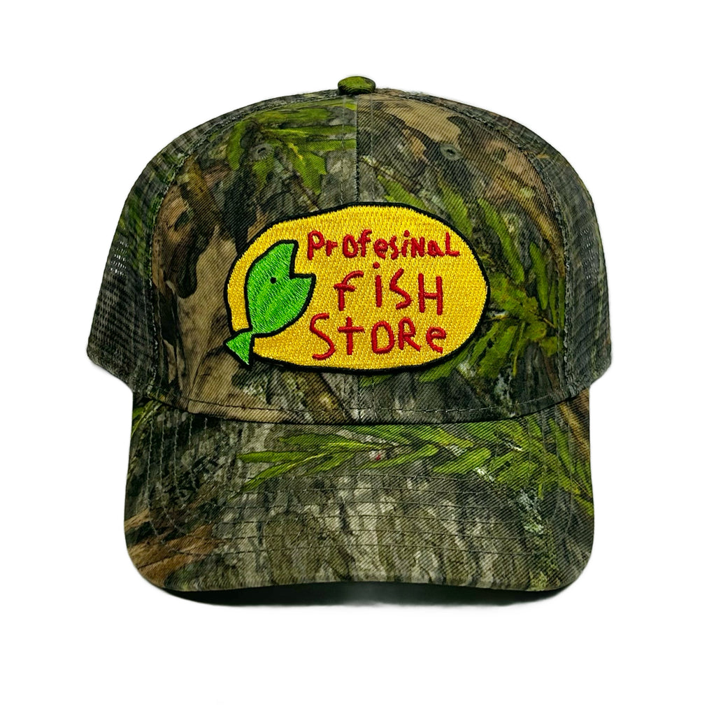 Profesinal Fish Store Trucker Hat (Embroidered Logo)
