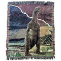 Dinosaur in the Rain blanket