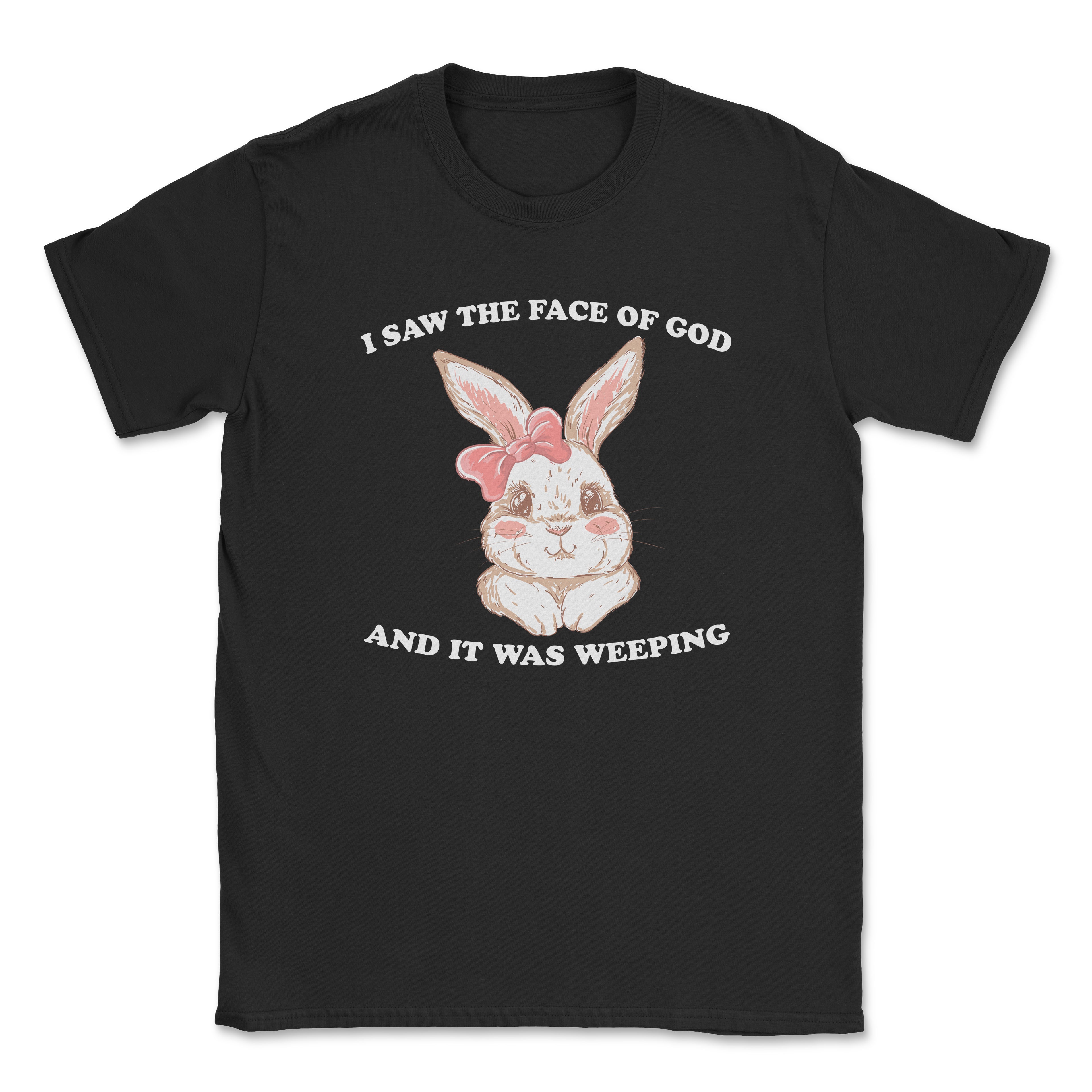 I saw the face of god and it was weeping