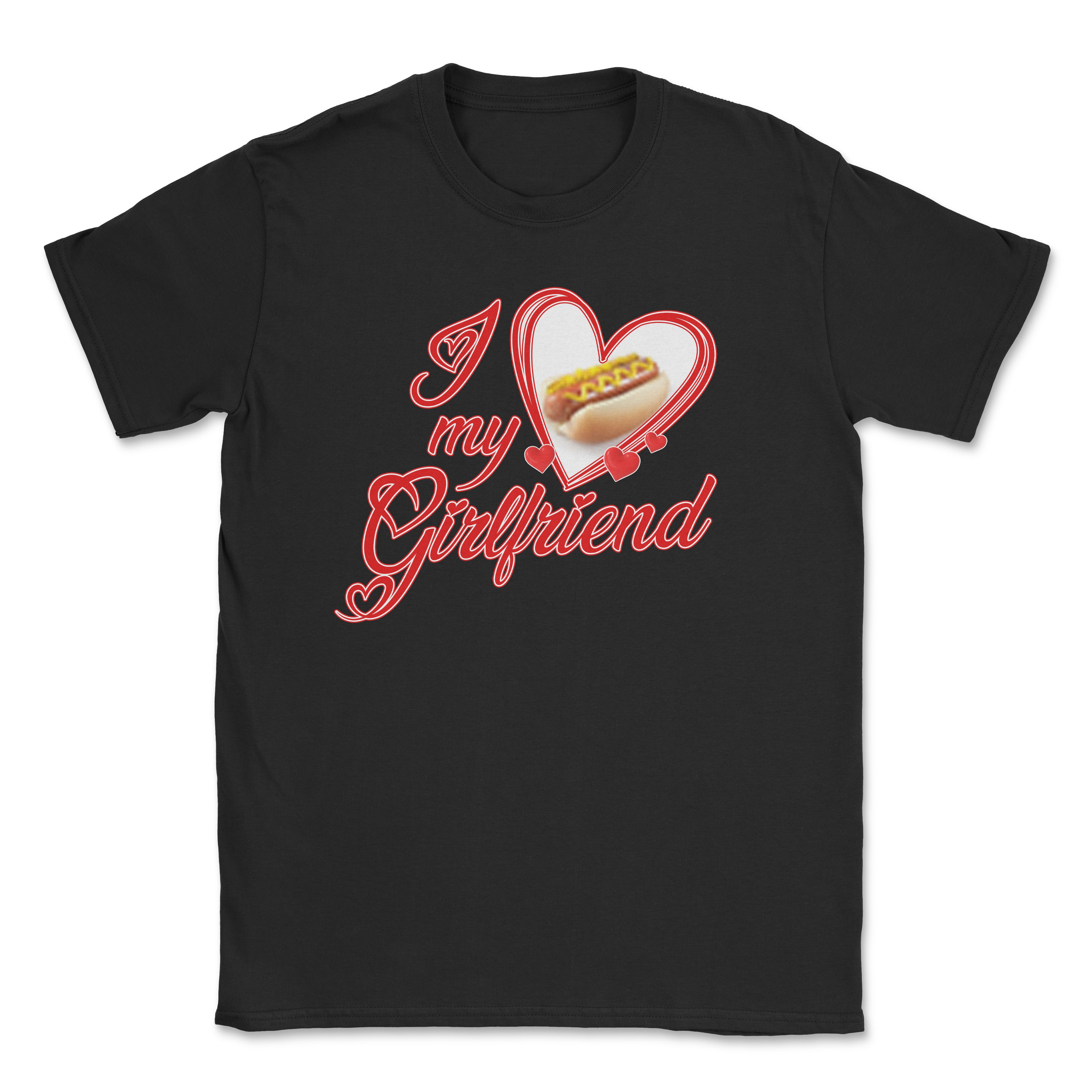 I love my girlfriend (a succulent hot dog)