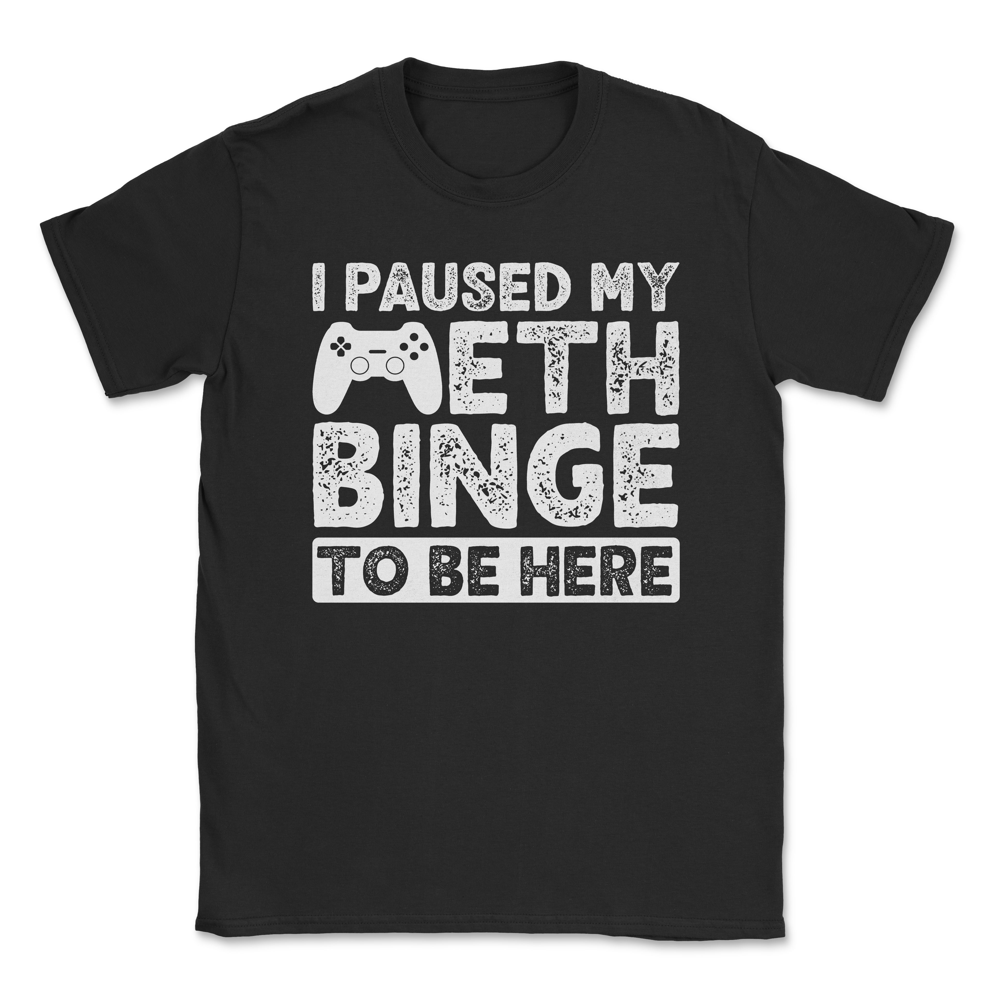 I paused my meth binge to be here