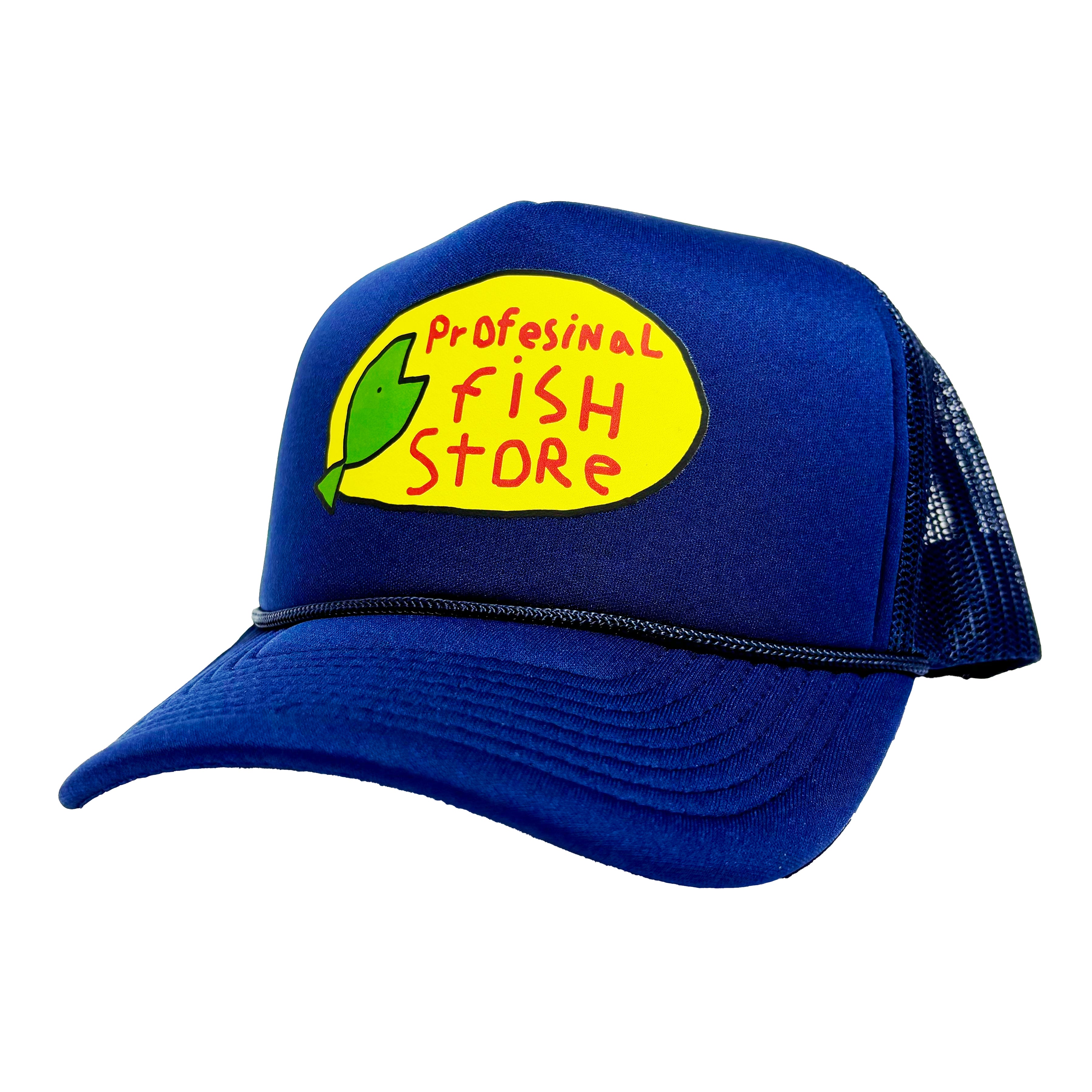 Profesinal Fish Store Trucker Hat (Printed Logo)