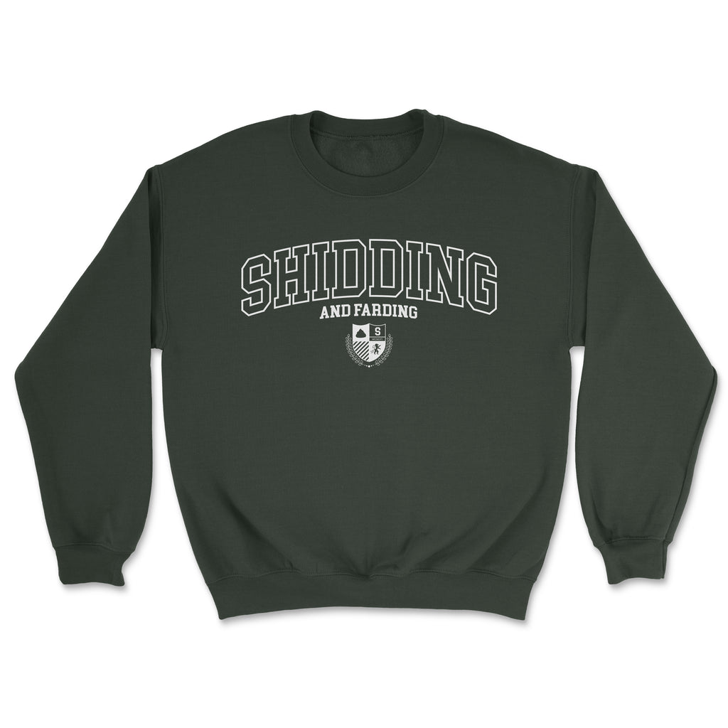 Shidding and Farding College Sweater