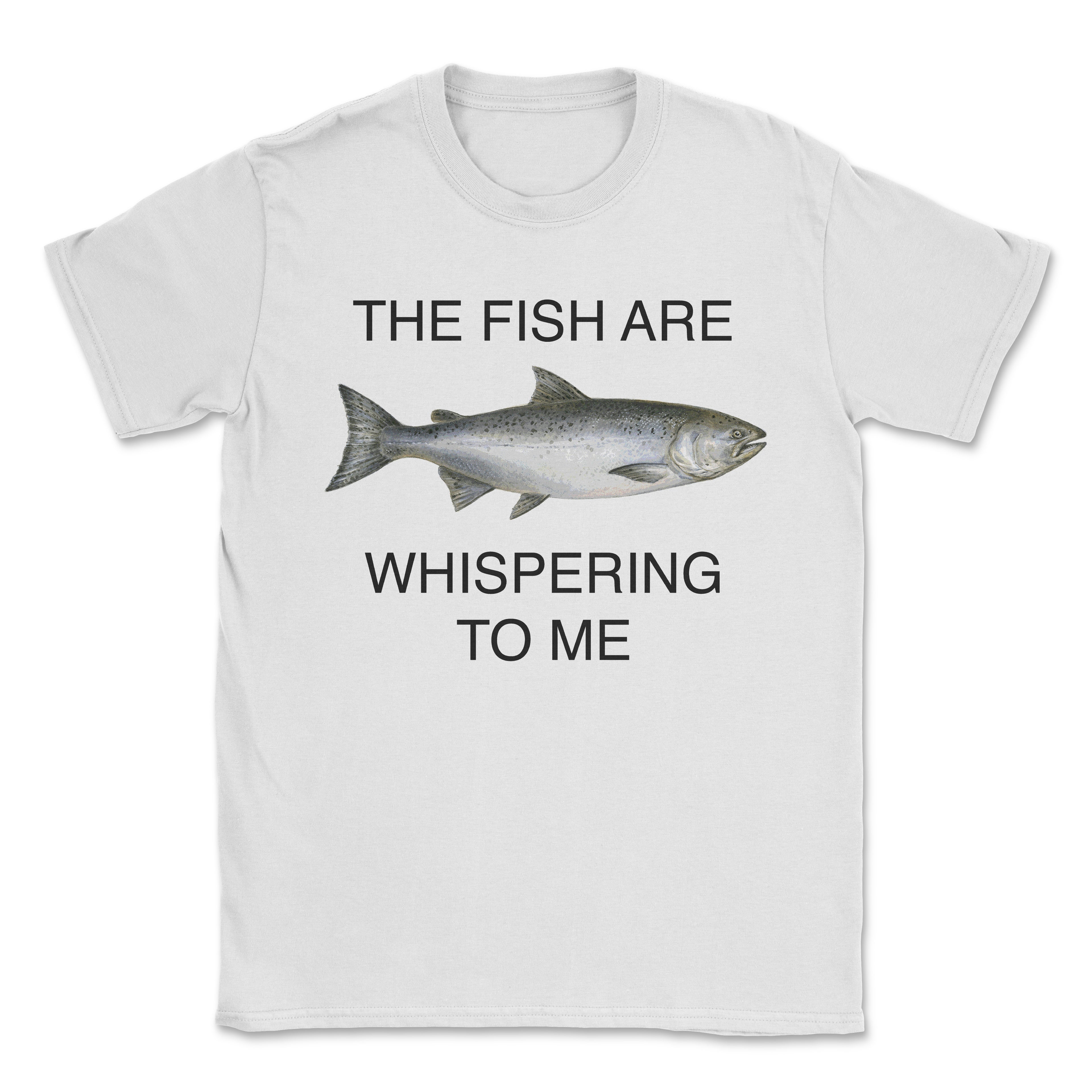 The fish are whispering to me