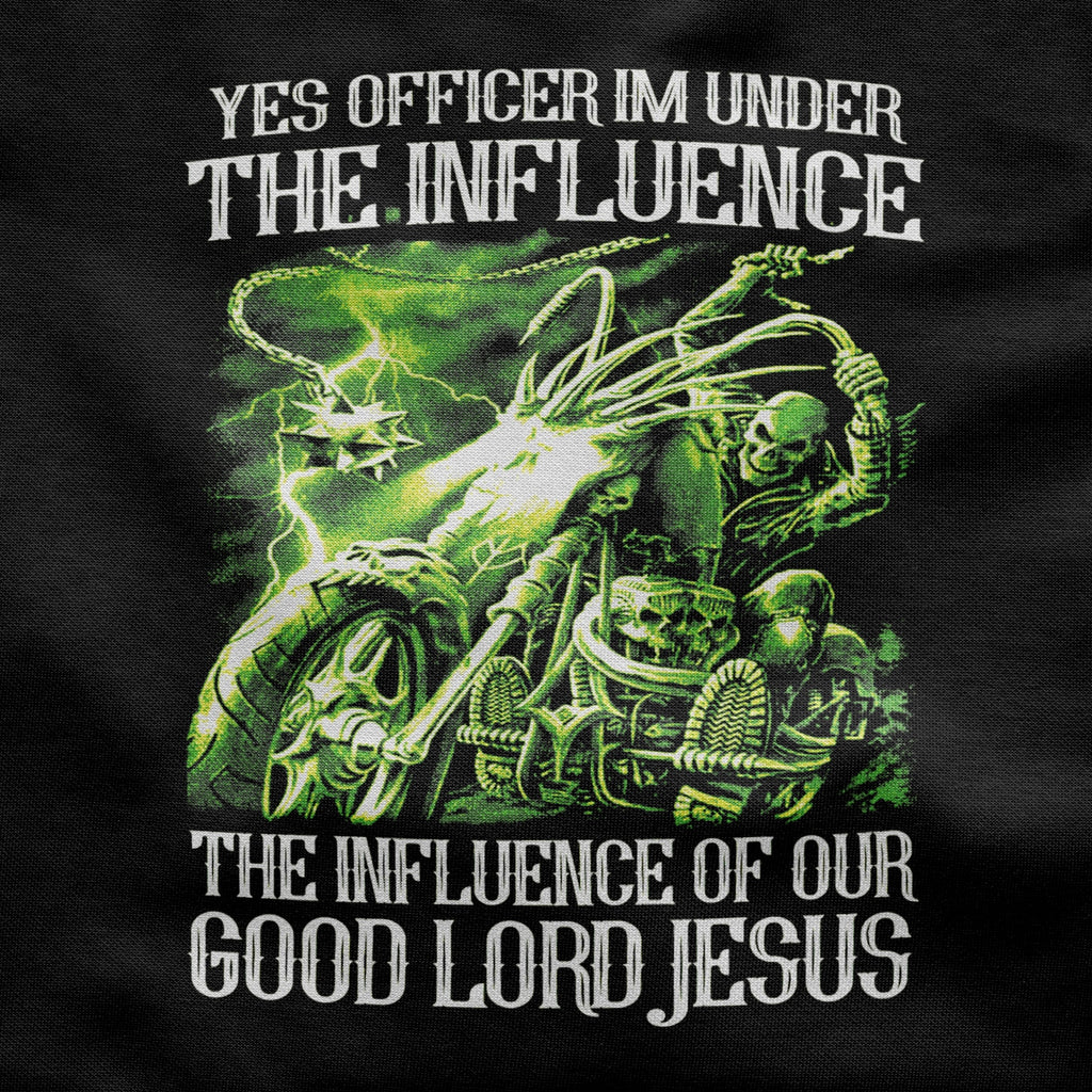 Yes officer I'm under the influence...