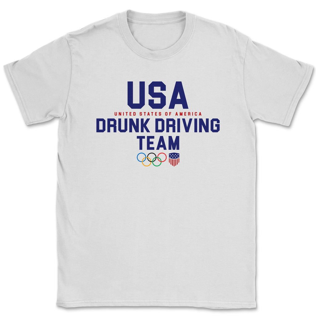 USA Olympic Drunk Driving Team Shirt